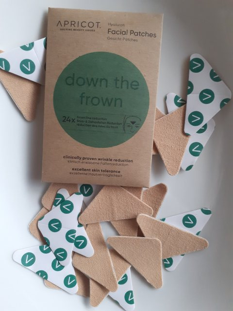 Apricot Plastry do twarzy, Hialuronowe, Down the Frown, Facial Patches