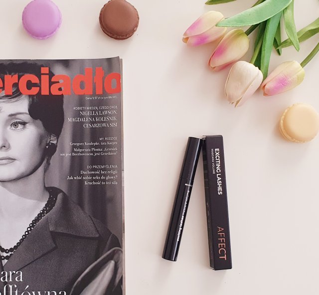 Affect Tusz do rzęs, Exciting Lashes Mascara Volume, Czarny