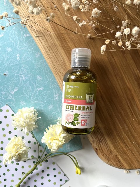 O'Herbal Żel pod prysznic, Róża damasceńska