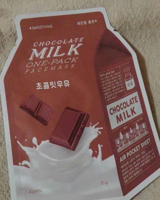 A'pieu Maska do twarzy w płacie, Chocolate Milk