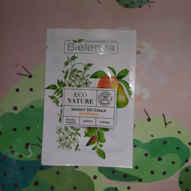 Bielenda Eco Nature, Masło do ciała, Nawilżające, Śliwka kakadu, jaśmin, mango