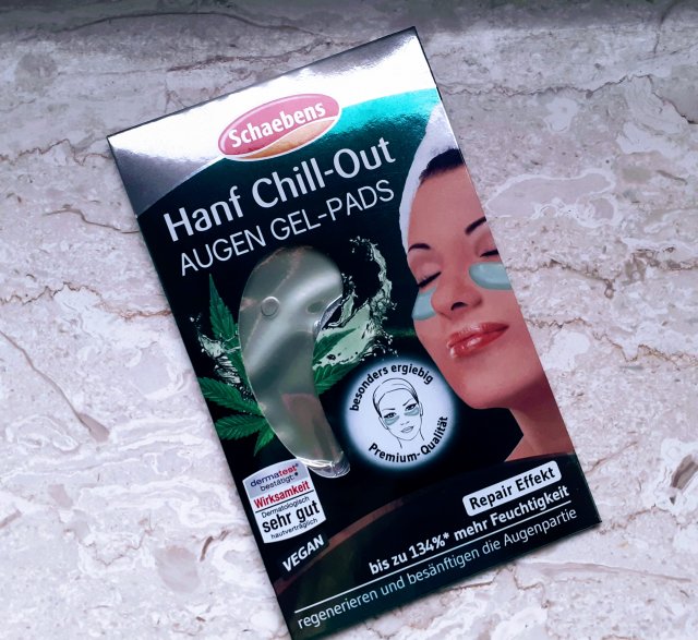 Schaebens Płatki pod oczy, Hydrożelowe, Hanf Chill-Out