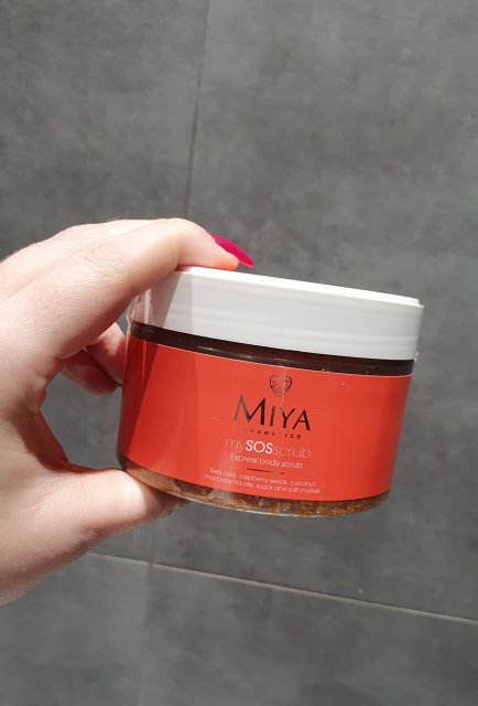 Miya Cosmetics MySOSscrub, Ekspresowy peeling do ciała