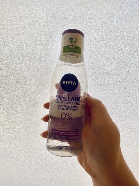Nivea MicellAIR Skin Breathe, Płyn Micelarny, Twarz, oczy i usta, Cera wrażliwa i nadwrażliwa