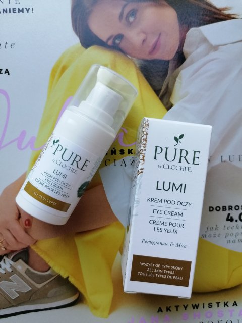 Pure by Clochee krem pod oczy Lumi