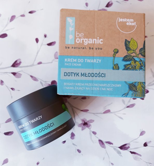 Be Organic Krem do twarzy, Dotyk młodości