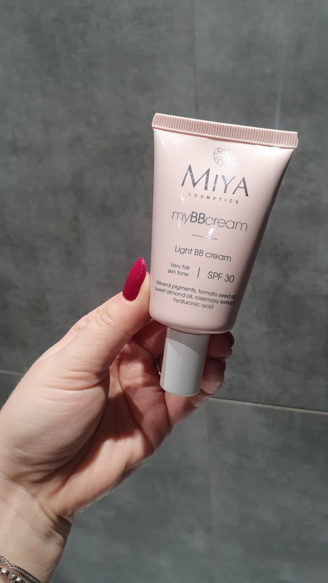 Miya Cosmetics myBBcream, Krem BB, Lekki, SPF 30, Cera bardzo jasna