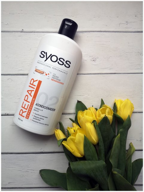 Syoss Professional Performance, Repair, Odżywka do włosów, Włosy suche i zniszczone