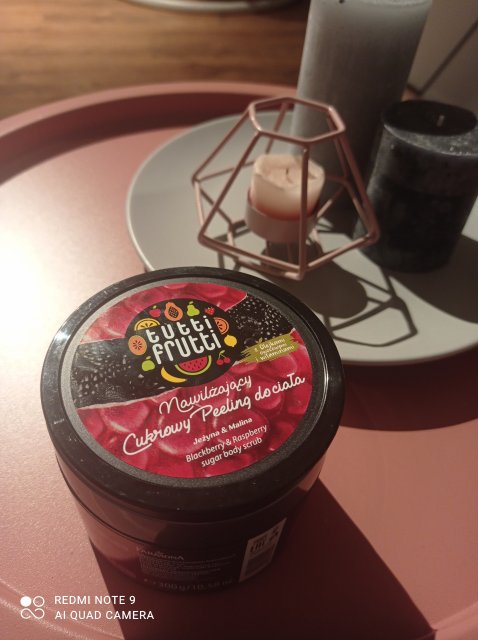 Farmona Tutti Frutti, Peeling do ciała, Jeżyna i malina
