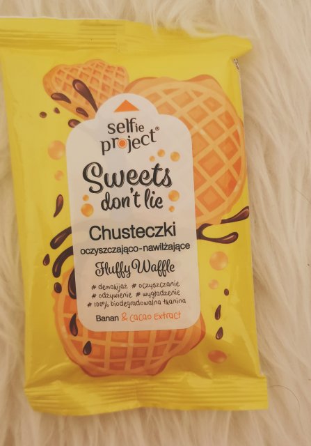 Selfie Project Chusteczki oczyszczająco nawilżające