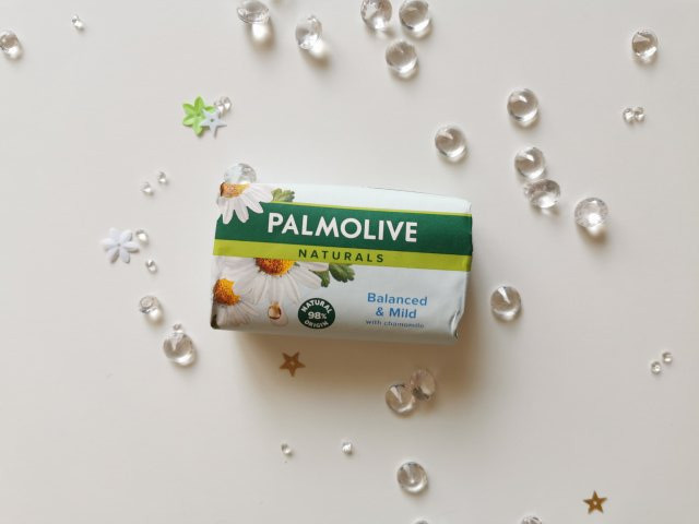 Palmolive Mydło w kostce, Balanced & Mild, Chamomile & Vitamin E