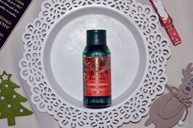 Yves Rocher Żel pod prysznic, Orange Fondante, Pomarańcza w czekoladzie, Edycja Świąteczna