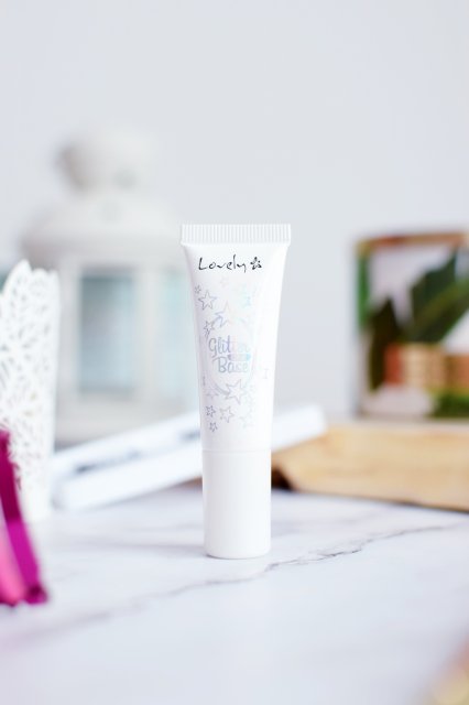 Lovely Glitter Glue Base, Baza pod cienie brokatowe i gliterowe