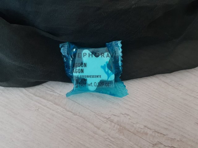 Sephora Kostka musująca do kąpieli, Gwiazdka, Lagoon 