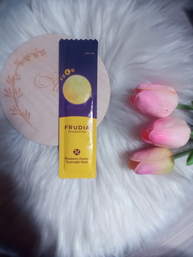 Frudia Maska do twarzy, Blueberry Honey, Overnight Mask, Nawilżająca, Całonocna, Jagody i miód