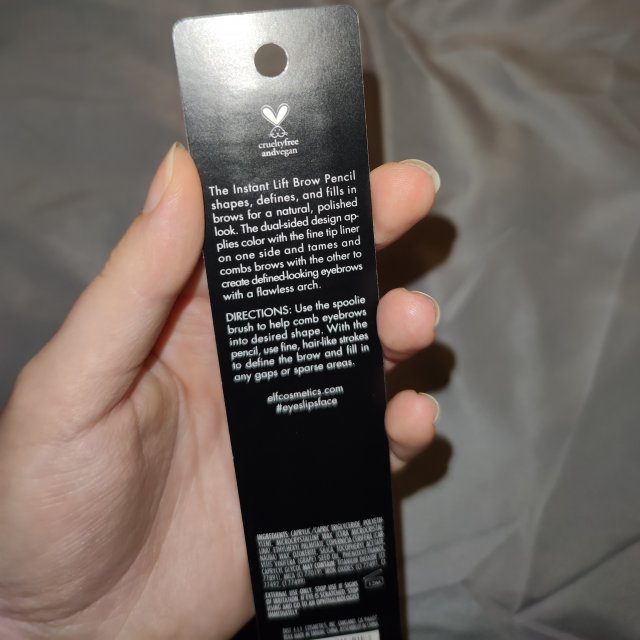 e.l.f Instant lift, kredka do brwi, taupe