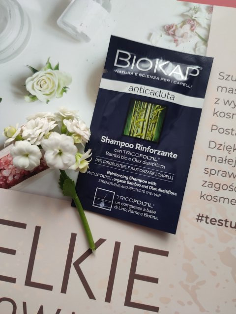 BIOKAP Anticaduta szampon przeciw wypadaniu włosów