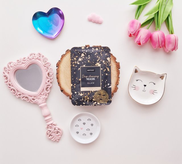 Maxbrands Marketing B.V. Sence, Maseczka do twarzy w płacie, Glam, Deep Cleansing