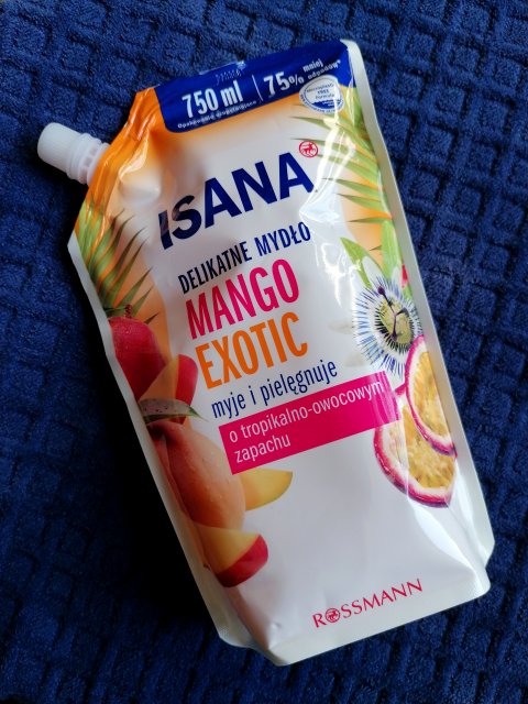 Mydło ISANA refill Mango Exotic 