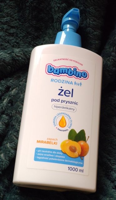 Bambino Żel pod prysznic Mirabelka