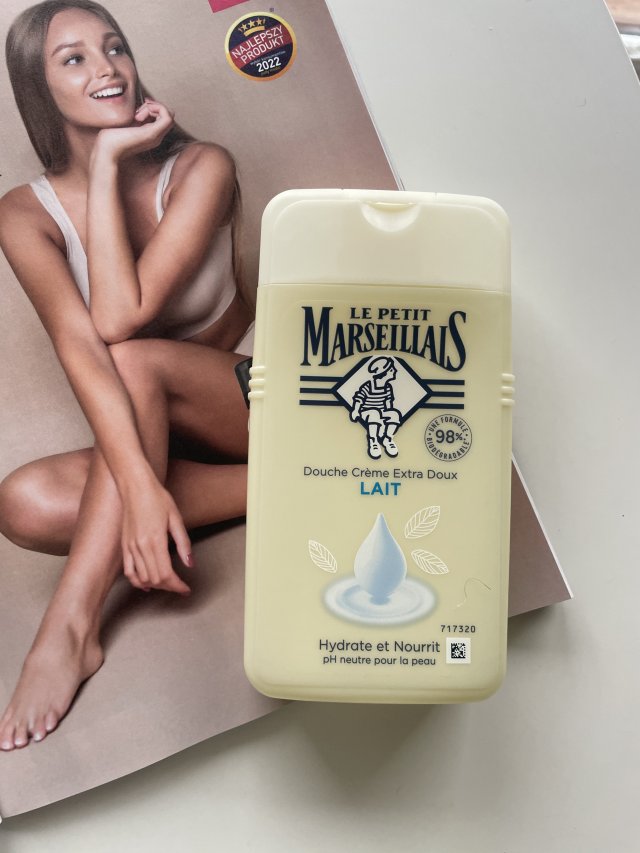 Kremowy żel pod prysznic Lait Le Petite Marseiliais 