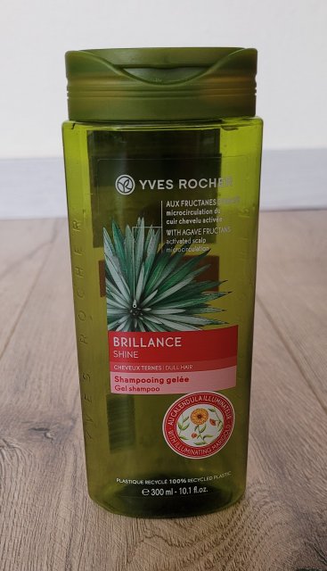 Yves Rocher Szampon do włosów, Brillance Shine, Do włosów pozbawionych blasku