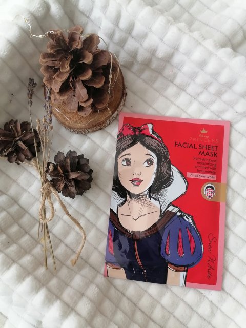 Disney Beauty & Care Maska do twarzy w płacie, Snow White