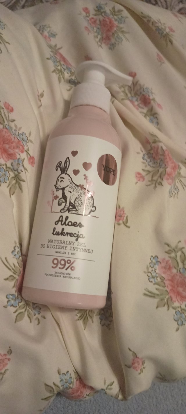 YOPE Żel do higieny intymnej, Aloes i lukrecja