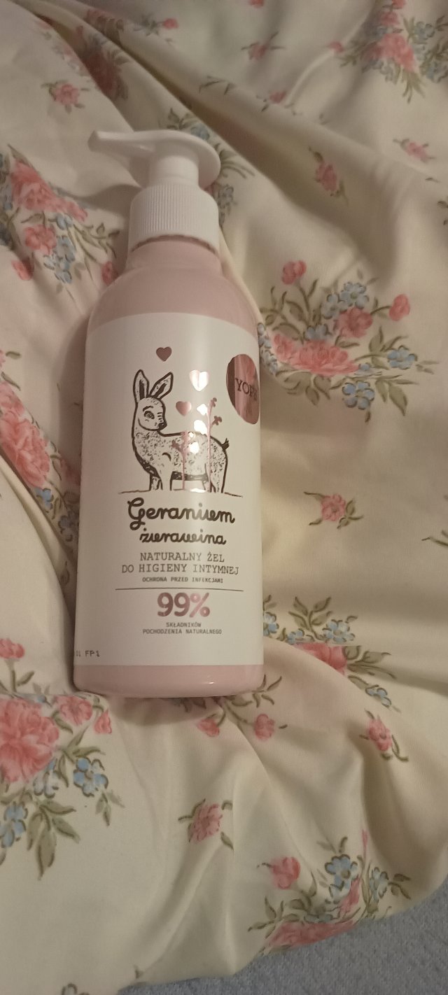 YOPE Żel do higieny intymnej, Naturalny, Geranium i żurawina