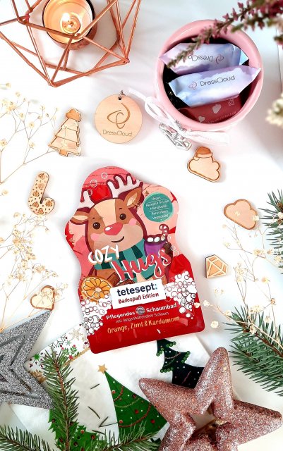 Tetesept Płyn do kąpieli, Cozy Hugs, Orange, Zimt & Kardamom 