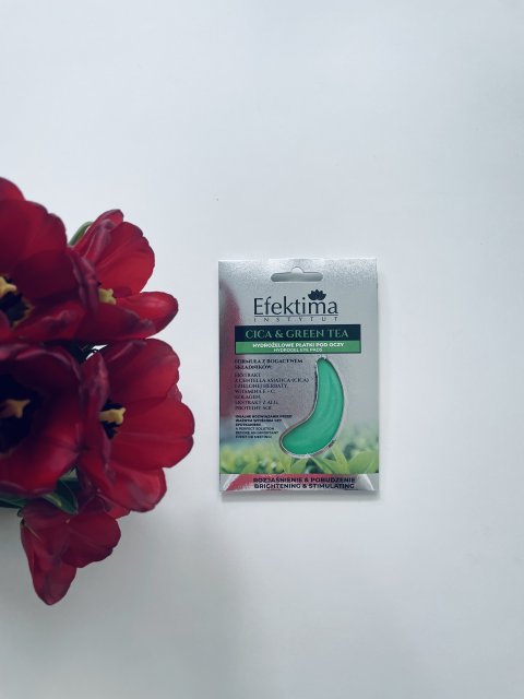 Efektima Cica & Green Tea, Płatki pod oczy, Hydrożelowe