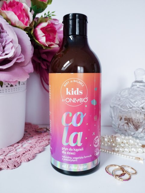 OnlyBio Kids, Żel pod prysznic, Cola