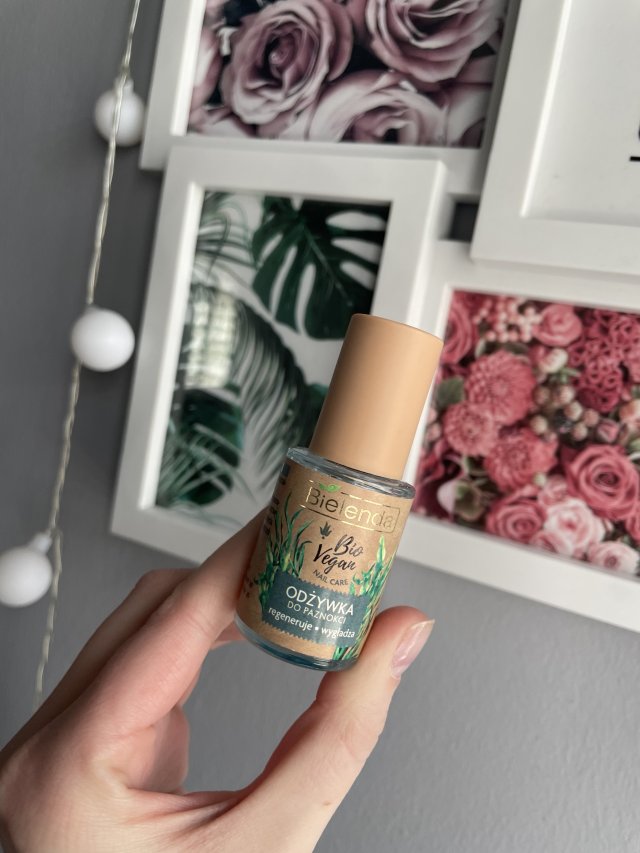 Bielenda Bio Vegan, Nail Care, Odżywka do paznokci, Regeneruje i wygładza, Algi morskie