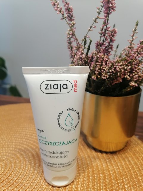 Ziaja Med, Kuracja oczyszczająca, Krem do twarzy, Redukujący niedoskonałości 