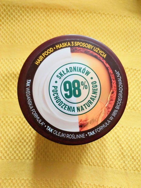 Garnier Fructis, Hair Food, Maska do włosów, Macadamia