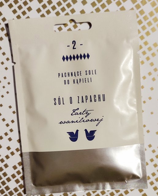 Marion Pachnące sole do kąpieli, nr 2 Sól do Kąpieli o zapachu tarty waniliowej 