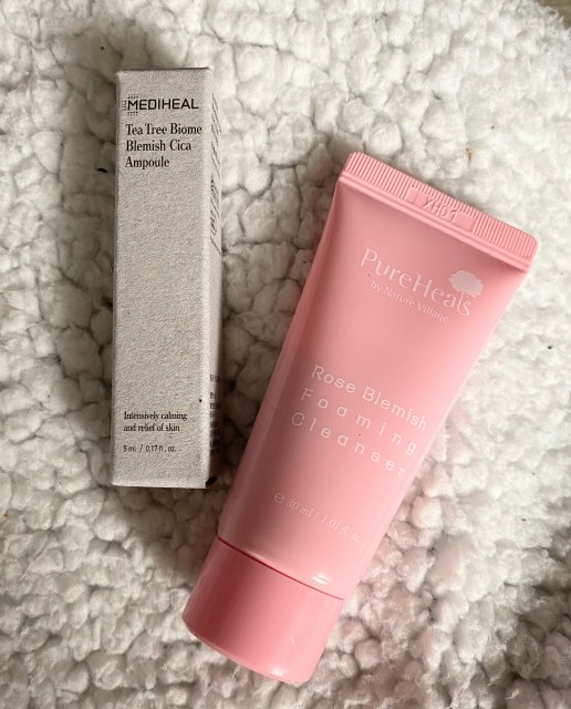 Mediheal tea tree serum ampułka pianka do mycia pureheals 