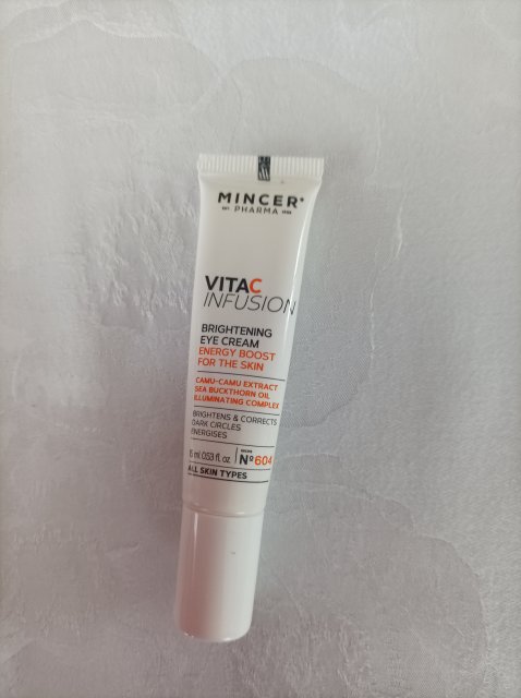 Mincer Pharma Vita C Infusion, Krem pod oczy, Rozjaśniający - recenzja 