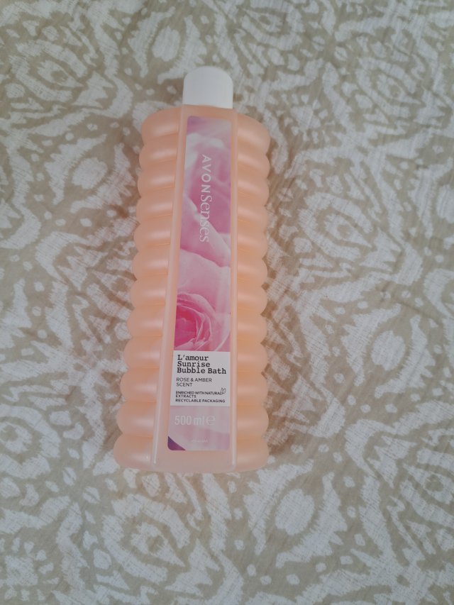 Avon Senses, Plyn do kąpieli L'amour Sunrise Bubble Bath