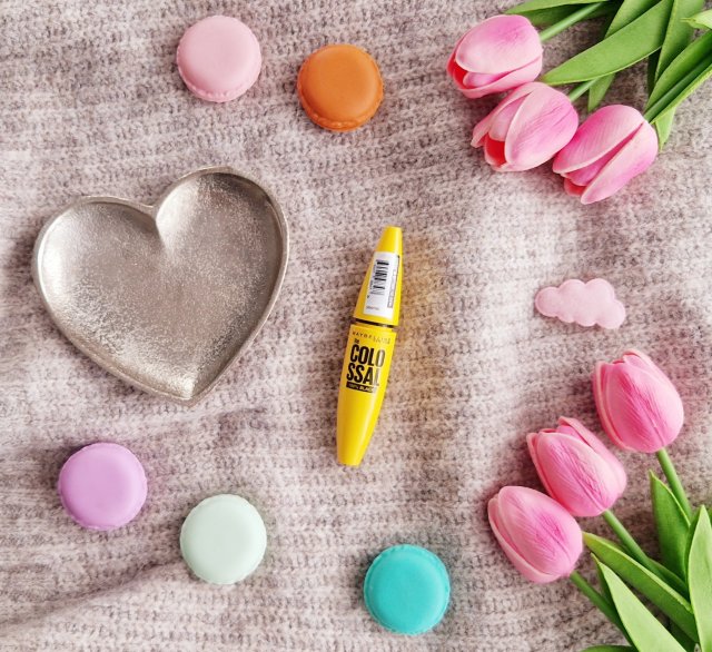 Maybelline The Colossal, Volum' Express Mascara, Tusz do rzęs, Pogrubiający, Black