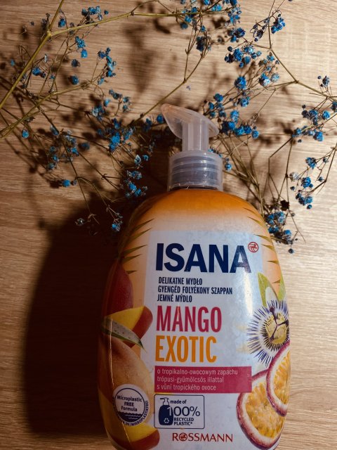 Isana Mydło do rąk w płynie, Mango Exotic