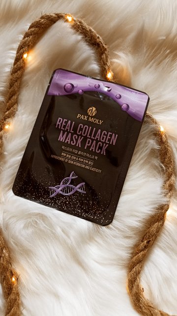 Pax Moly Maska do twarzy w płacie, Real Coffee Mask Pack