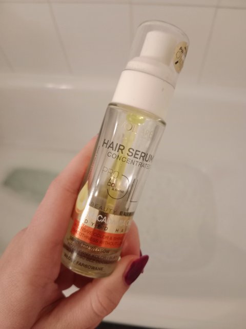 Vollare Cosmetics PROils, Color & Shine, Serum do włosów, Włosy farbowane