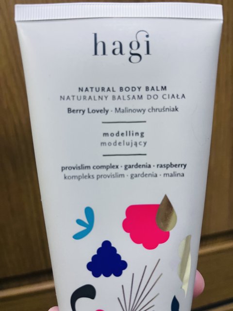 Hagi Cosmetics Balsam do ciała, Naturalny, Modelujący, Malinowy Chruśniak 