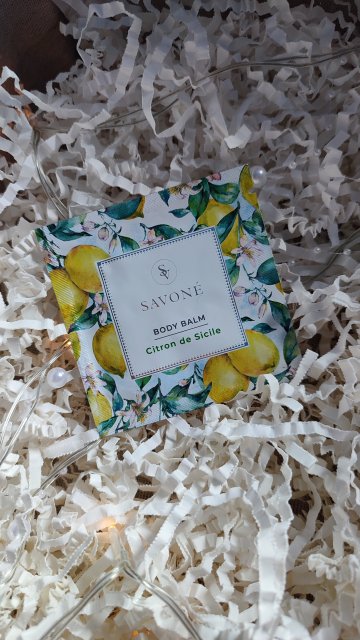 Savoné Balsam do ciała, Citron de Sicile 