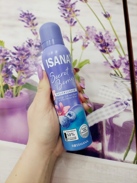Isana Pianka do golenia, Secret Berries