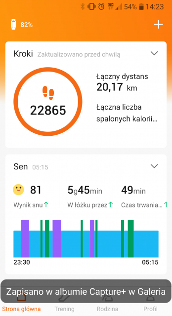 Kto dziś ćwiczył? 