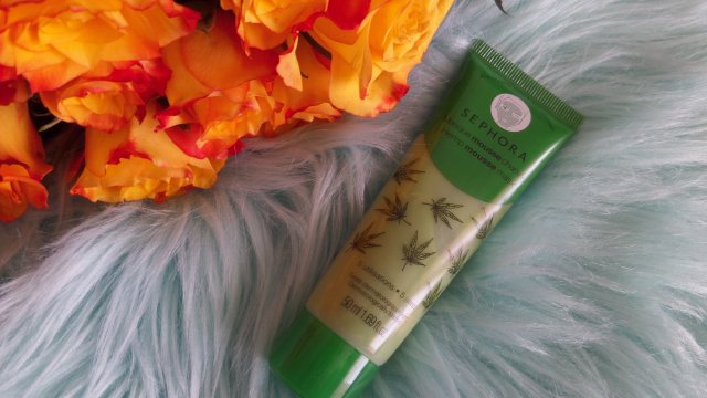 Sephora Maseczka do twarzy, Multi-Sensorial Mask, Piankowa, Przeciwdziała niedoskonałościom, Konopna