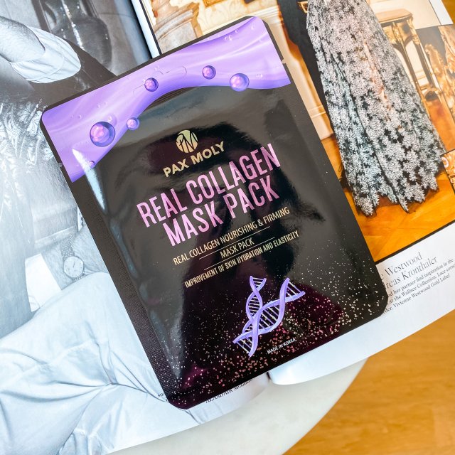 Pax Moly Maska do twarzy w płacie, Real Collagen Mask Pack