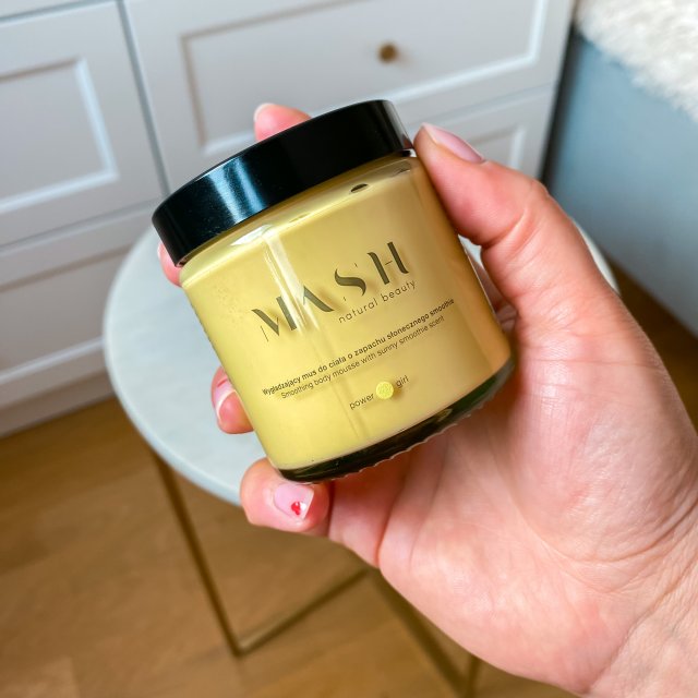 Mash Natural Beauty Mus do ciała, Wygładzający, O zapachu słonecznego smoothie